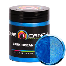 Mica Poeder Pigment Donker Oceaan Blauw (25g) Multifunctioneel DIY Kunst- en Ambachtsadditief | Houtbewerking Natuurlijke badbommen Harsverf Epoxyzee