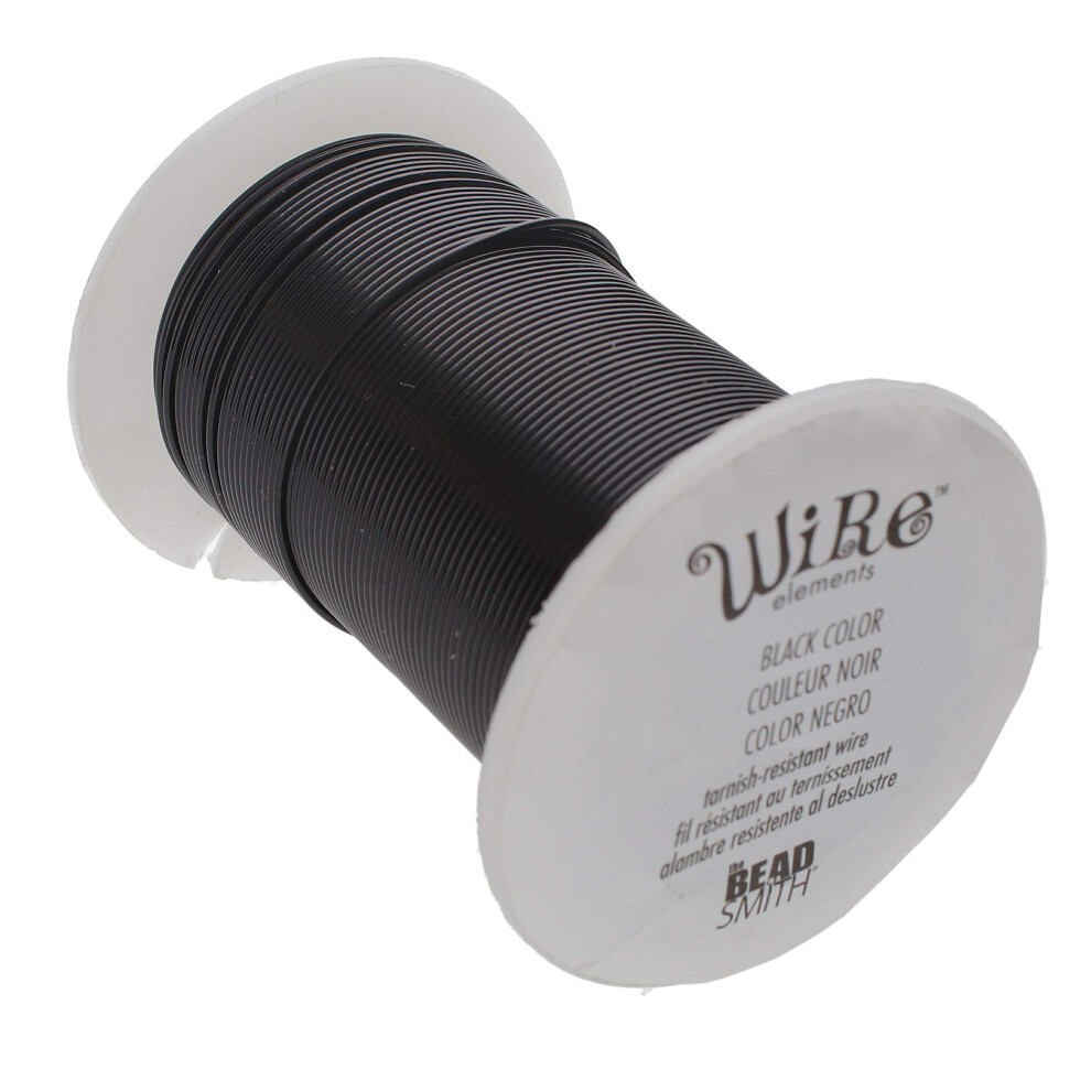 Fil De Cuivre Laqu Anti-Ternissement De Calibre 18 De Beadsmith Wire Elements Pour La Fabrication De Bijoux, Bobine De 9,14 M Tres (10 Yards) (C-image