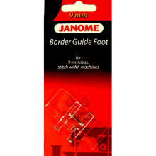 Pied guide bordure n 202084000 pour machines Janome (largeur de point maximale : 9 mm)