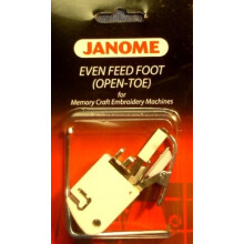 Pied d'entra nement r gulier Janome (pointe ouverte) pour machines broder Memory Craft