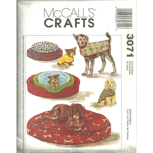 ??es???? ??a ?at????d?a McCall's Crafts ?apt??? Pattern 3071