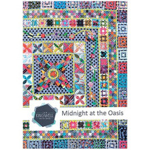 Modello per trapunta Midnight at The Oasis di Jen Kingwell Designs