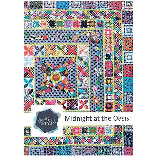 Midnight at The Oasis Quilt Pattern, Jen Kingwell Designs