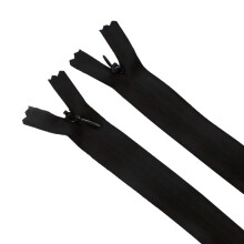 Seeking ROAM Unsichtbare Reiverschlsse, Nylonspule, 3, 2 Stck (schwarz, 15,2 cm)