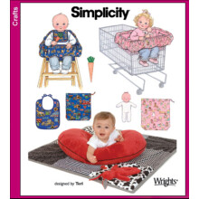 Simplicity 4225 Schnittmuster f   r Babyaccessoires f   r Jungen und M   dchen von Teri, Einheitsgr      e