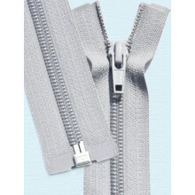 76,2 cm leichter Jacken-Reiverschluss ~ YKK #5 Nylon-Spiral-Trennreiverschlsse 119 Lite Grau (Packung mit 1 Reiverschluss), hergestellt in den