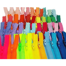 Zipperstop groothandel - 48 stuks YKK #3 Nylon spiraalritsen Op maat naaigereedschap Kledingaccessoires Rits 16 Kleurbonus 4 neonkleuren (lengte 14 i