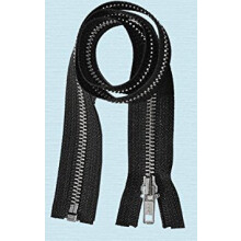 ZipperStop nagykereskedelmi hivatalos forgalmaz YKK 27"""" kabt cipzr ~ YKK #5 alumnium fm ~ kzepes sly YKK cipzr ~ elvlaszt als ~ fekete (