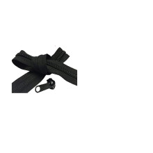 YKK - Ritsreparatieset Oplossing YKK #10 Nylon spiraalkettingrits Extra zwaar gewicht Kleur Zwart Gemaakt in de VS - 1 meter/pak Plus 1 YKK #10 Coil