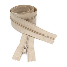 ZipperStop Geautoriseerde groothandel distributeur YKK Sale 42"" Hoes en bekleding Rits YKK#4.5 Gesloten onderkant Kleur Lite Beige (1 rits/pak)