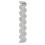 3/4 """" Skallopet lineal Quick Points Lineal 1