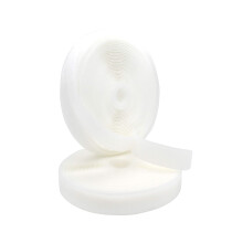 Zipperstop YKK KK Blanc Coudre sur produits de fermeture Velcro 1 Pouce 10 Yards/rouleau