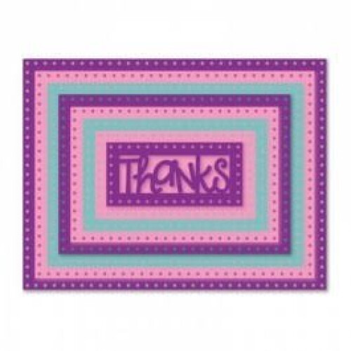Sizzix Dies  561561 Dotted Rectangles