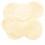 Playfulness Ever After Creme Crculos de feltro artesanal esbranquiado (4 polegadas - 19 unidades) 1
