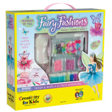Creativit    per bambini progettata da You Fairy Fashions - Crea i tuoi vestiti per bambole