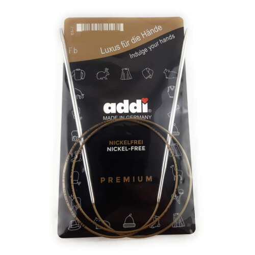 addi Basic pevn kruhov pletac jehlice 20 cm 2,00 mm 1
