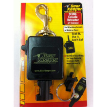 Gear Keeper Locking Scuba Console Retractor | for Securing a Console at the Hip or Chest Area | Available in Various Mounting Options | Made