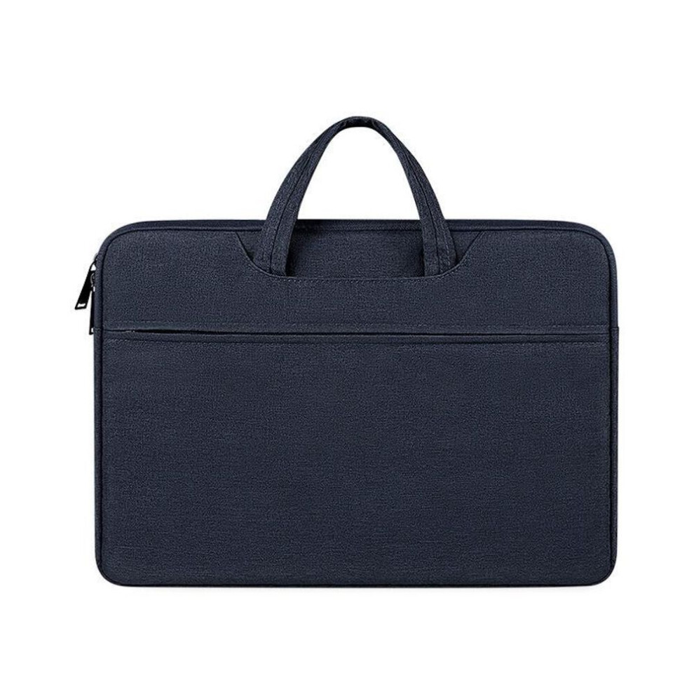 (Navy, 13.3 Inch) Laptop Bag Liner For Macbook, Huawei, Asus 13-15.6 Inch - Apple Pro, Air, Business Style Blue 4214837031878