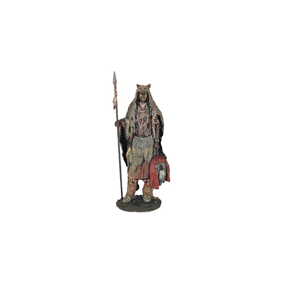 Stealstreet SS-G-11356 Indianer-Krieger, Sammlerst Ck, Indianer-Dekorationsfigur, Statue-image