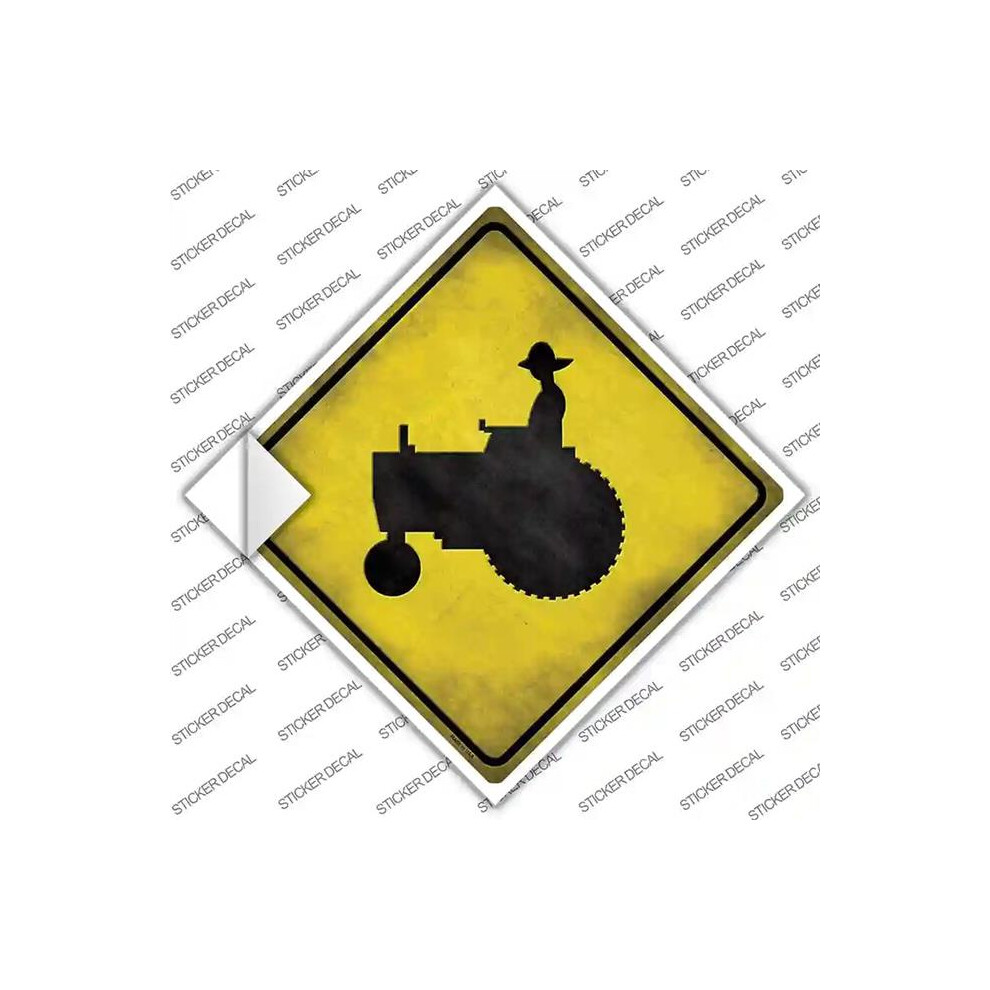 Smart Blonde Cx-111S-S Tractor Novelty Diamond Sticker Decal - Small 792636442759