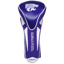 Team Golf NCAA Kansas State Wildcats Single Apex Driver Head Cover Golf Club Single Apex Driver Headcover sopii kaikkiin ylimitoitettuihin mailoihin
