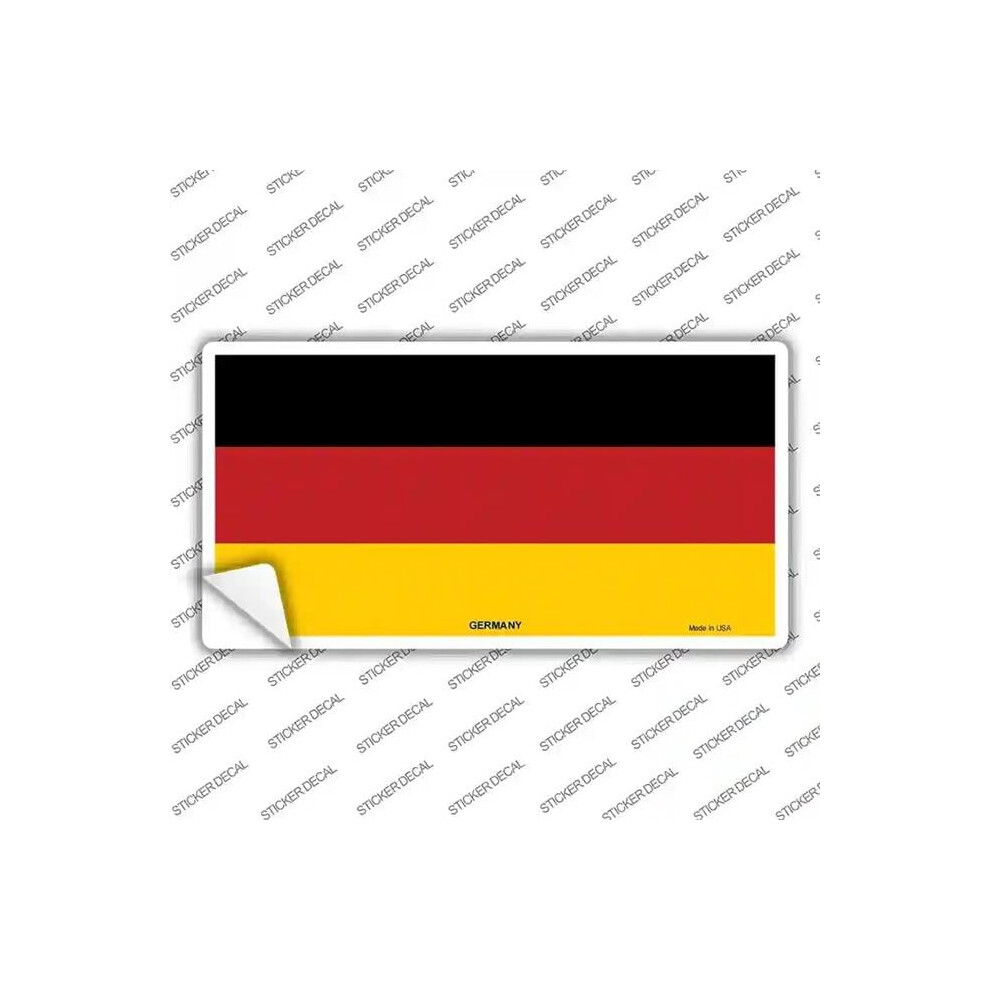 Smart Blonde Lp-465S-Xl Germany Flag Novelty Sticker Decal - Extra Large 792636456633