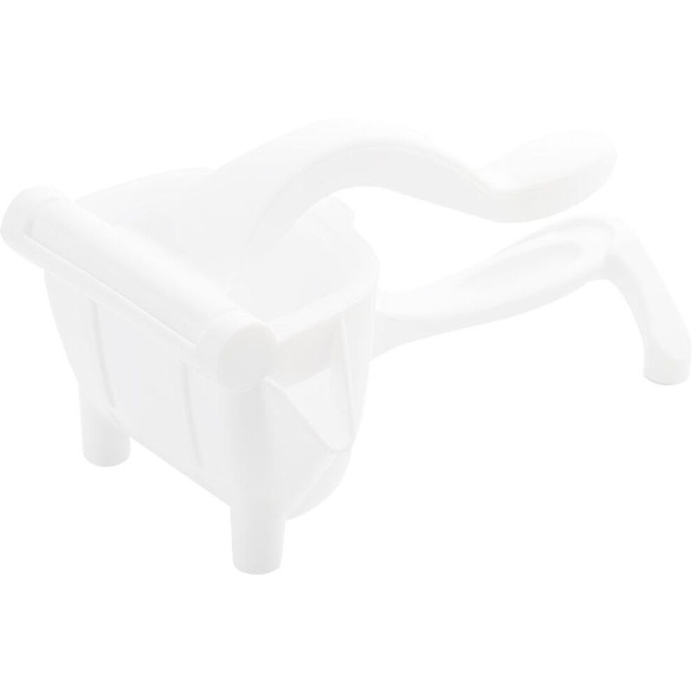 (white) Manual Lemon, Orange, and Fruit Juicer - Household Kitchen Gadget Squeezer