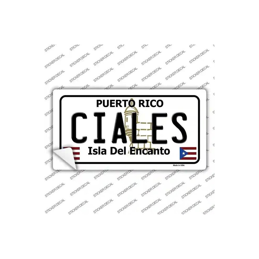 Smart Blonde Lp-2829S-L Ciales Novelty Sticker Decal - Large 792636453168