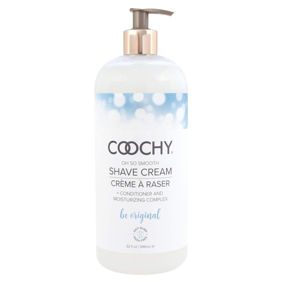 Coochy Intimate Shaving Cream | Shave Conditioner & Moisturizer for Face & Body | Ideal for Sensitive Skin Care  Anti-Bump | Be Original  32 oz-image-OPC-PFSW7WC-NEW