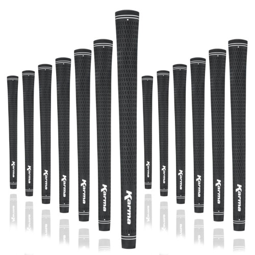 Karma Velour Black mittelgro  e (+1/32"""") Golfgriffe (13er-Pack)
