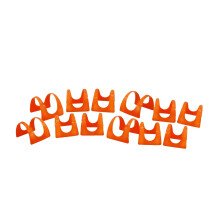 Taco Holder (12 Pack) -stand til tacos bl?de og h?rde skaller til fyld og server uden rod plastserver opvaskemaskine sikkert og bedste for b?rn B