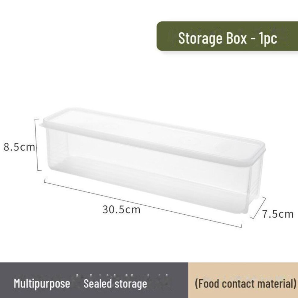 Fresh-Keeping Japanese Noodle Storage Box - Plastic Kitchen Refrigerator Container