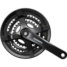 SHIMANO Unisex Adults Kurbelgarnitur-2092832620 Crankset Black 175mm