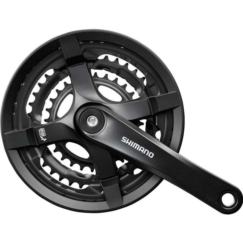 Shimano Unisex Adults Kurbelgarnitur-2092832620 Crankset 175Mm Black