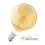 OSRAM OSRAM SMART+ LED Filament Globe Gold, Bluetooth Lamp with E27 Socket, dimmable, for 50W Light Bulb, warm white 2