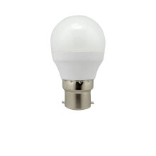 Pack of 10 Eveready LED Golf Round Light Bulb Lamp B22 Bayonet Cap BC Cool White Light 40w