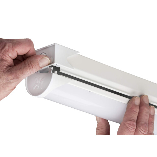 Knightsbridge CCT LED Batten, Steel, 35 W 1