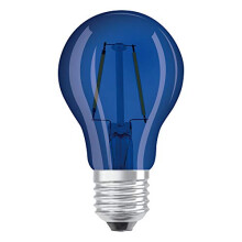 OSRAM LED Lamps, Screw Base, Classic Bulb A Colored, 2.5 W pack of 10