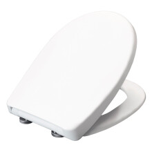 BEMIS Click&Clean? Classic Soft Close Toilet Seat. Top Fix Toilet Seat, with Quick Release Click & Clean Technology. White Toilet Seat with Steel