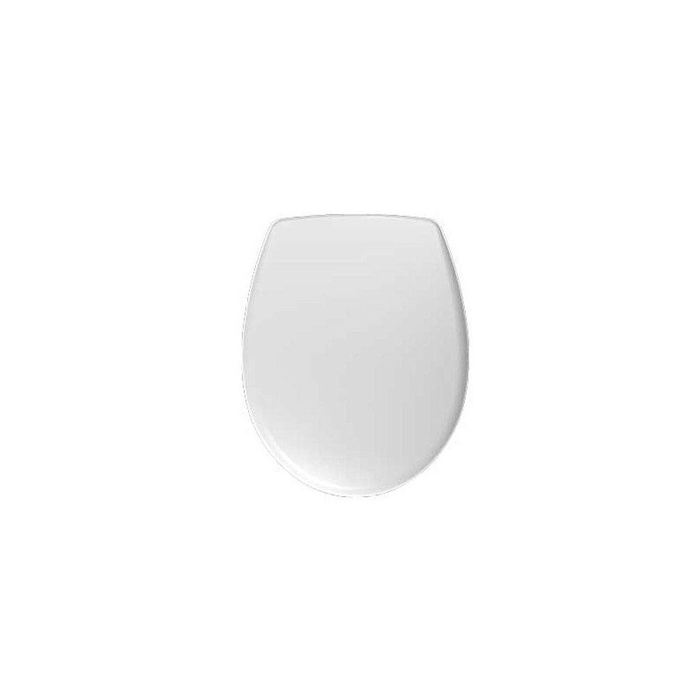 Twyford Galerie Plan Oval Soft Close White Acrylic Toilet Seat Top Fix Hinges Wc 5024959368962