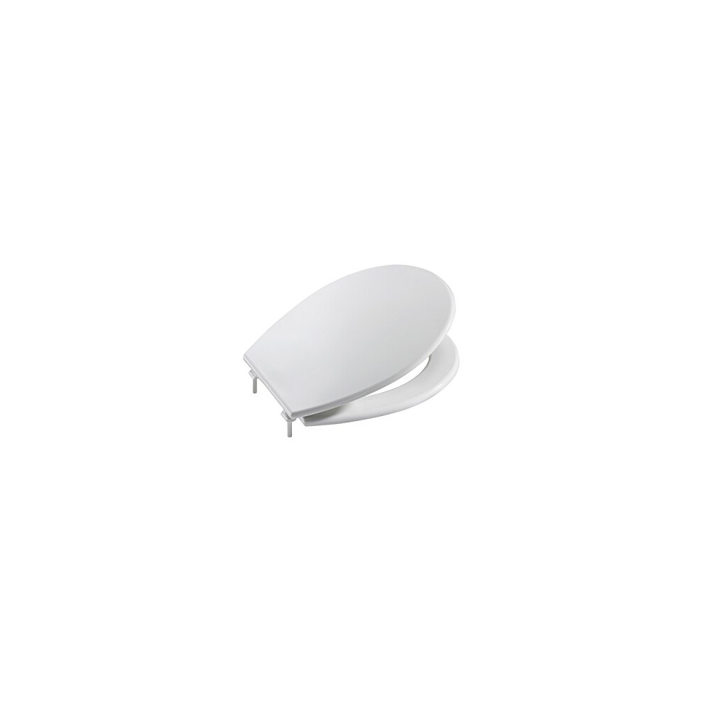 Roca A801396004 Victoria Collection seat and lid with acetalic Hinges, White.