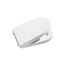 Roca Access a80123 a004 Toilet Seat - Hoop Closed White with Hinges