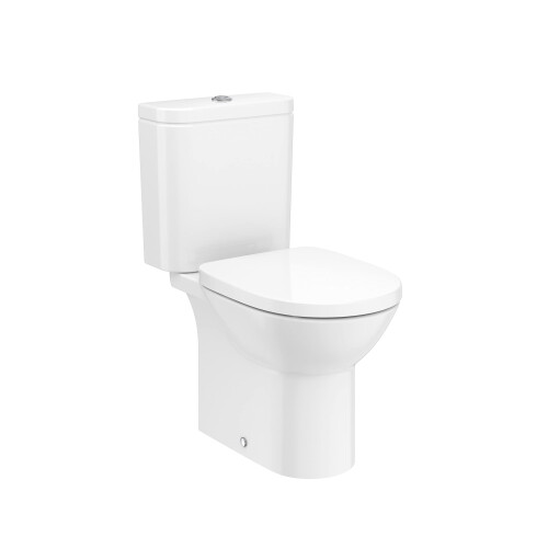 Roca Roca A801B2000B Supralit Seat and Cover, Debba Round, White 1