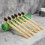 Spazzolino in Bamboo Gaia Guy con setole di cavallo morbide - Compostabile e Biodegradabile 2