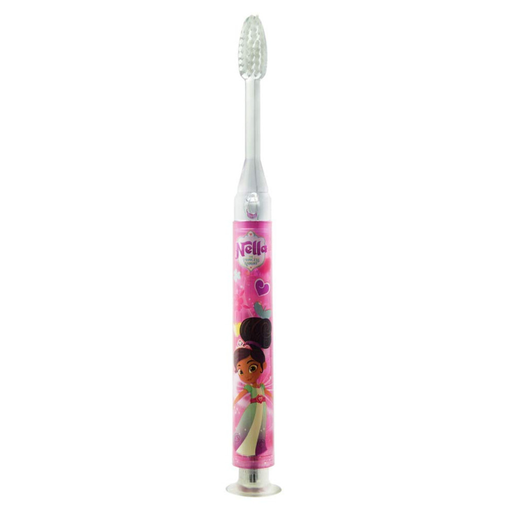 Nella-The-Princess-Knight White Nella The Knight Flashing Toothbrush,