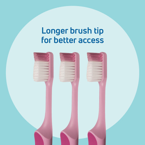 Tepe TePe Nova Toothbrush, Extra Soft, 1pc, Longer tip for Improved Access to Back Teeth, Toothbrush Medium for Easy and efficient Plaque Removal 1