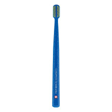 Curaprox CS 5460 Ortho Manual Toothbrush with Special Cut for Braces with 5460 Ultra Soft Curen Bristles - Blue/Green