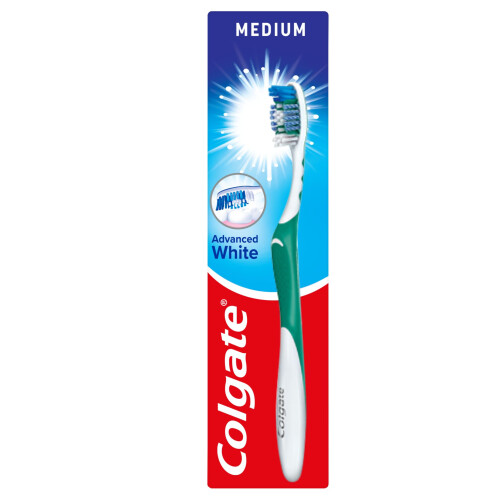 Colgate Colgate Manual Toothbrush Advanced White- colours may vary