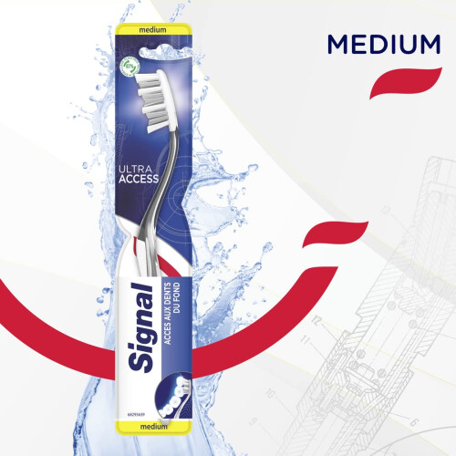 SIGNAL Ultra Access Medium x1 Toothbrush, Random Design 1