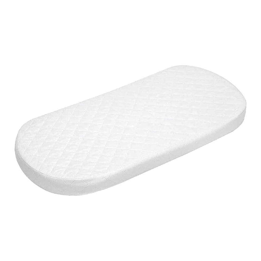 | Bassinet Hq Foam Moses Basket Mattress 67 X 30Cm Removable Quilted Cover, Extra Thick Comfy Made In Uk Restorology